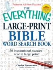 The Everything Large-Print Bible Word Search Book