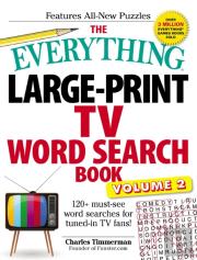 The Everything Large-Print Tv Word Search Book, Volume 2