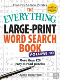 Bertrand.pt - The Everything Large-Print Word Search Book, Volume 10