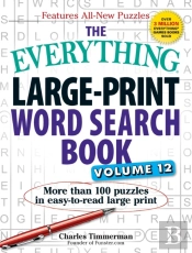 The Everything Large-Print Word Search Book, Volume 12