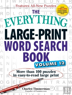 Bertrand.pt - The Everything Large-Print Word Search Book, Volume 12