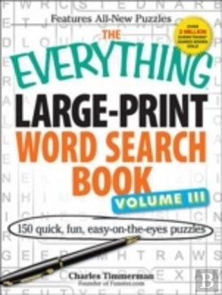 Bertrand.pt - The Everything Large-Print Word Search Book Volume Iii