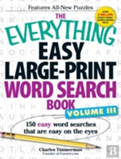 Bertrand.pt - The Everything(R) Easy Large-Print Word Search Book, Volume Iii