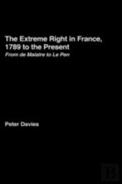 The Extreme Right In France, 1789 To The Present