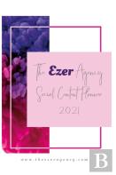The Ezer Content Planner (6x9)