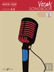 The Faber Graded Rock & Pop Series Vocals Songbook Grades 2-3