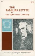 The Familiar Letter In The Eighteenth Century