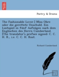 Bertrand.pt - The Fashionable Lover.) Miss Obre Oder D