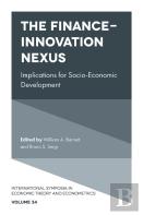 The Finance-Innovation Nexus