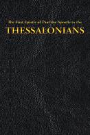 The First Epistle Of Paul The Apostle To The Thessalonians