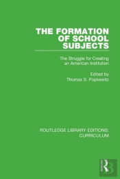 The Formation Of School Subjects