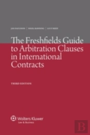The Freshfields Guide To Arbitration Clauses In International Contracts