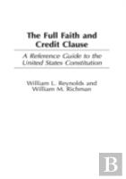 The Full Faith And Credit Clause