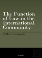 The Function Of Law In The International Community