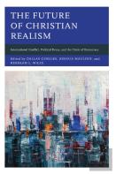 The Future Of Christian Realism