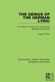 The Genius Of The German Lyric