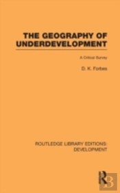 The Geography Of Underdevelopment