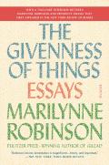 The Givenness Of Things