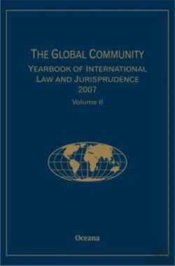 Bertrand.pt - The Global Community Yearbook Of International Law And Jurisprudence 2007: Volume 2