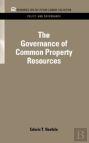 The Governance Of Common Property Resources
