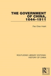 The Government Of China, 1644-1911