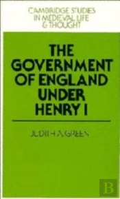 The Government Of England Under Henry I