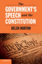 The Government'S Speech And The Constitution