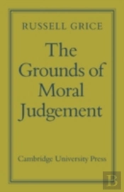 The Grounds Of Moral Judgement