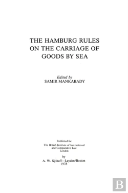 Bertrand.pt - The Hamburg Rules On The Carriage Of Goods By Sea