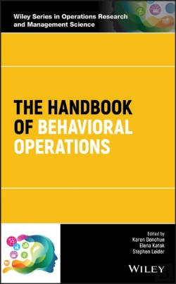 Bertrand.pt - The Handbook Of Behavioral Operations