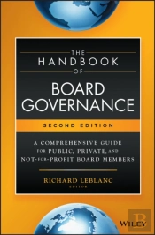 The Handbook Of Board Governance