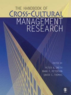 Bertrand.pt - The Handbook Of Cross-Cultural Management Research