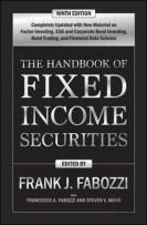 The Handbook Of Fixed Income Securities, Ninth Edition