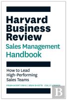 The Harvard Business Review Sales Management Handbook