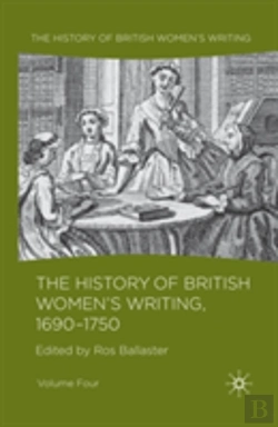 Bertrand.pt - The History Of British Women'S Writing, 1690 - 1750