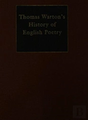 The History Of English Poetry