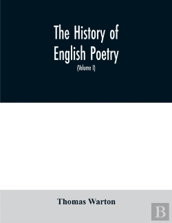 Bertrand.pt - The History Of English Poetry
