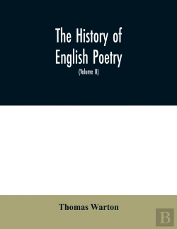 Bertrand.pt - The History Of English Poetry