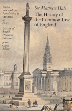 Bertrand.pt - The History Of The Common Law Of England