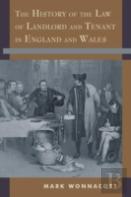 The History Of The Law Of Landlord And Tenant In England And Wales