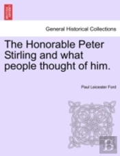 The Honorable Peter Stirling And What Pe