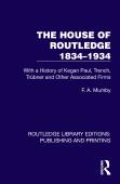 The House Of Routledge 1834â€“1934