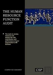 The Human Resource Function Audit