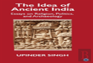 The Idea Of Ancient India