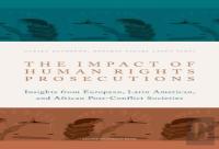 The Impact Of Human Rights Prosecutions
