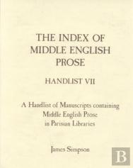 The Index Of Middle English Prose Handlist Vii