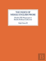 The Index Of Middle English Prose, Handlist Xii