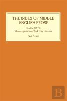The Index Of Middle English Prose: Handlist Xxiv