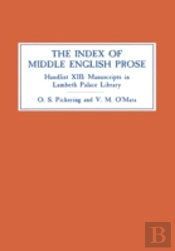 The Index Of Middle English Prose
