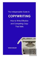 The Indispensable Guide To Copywriting